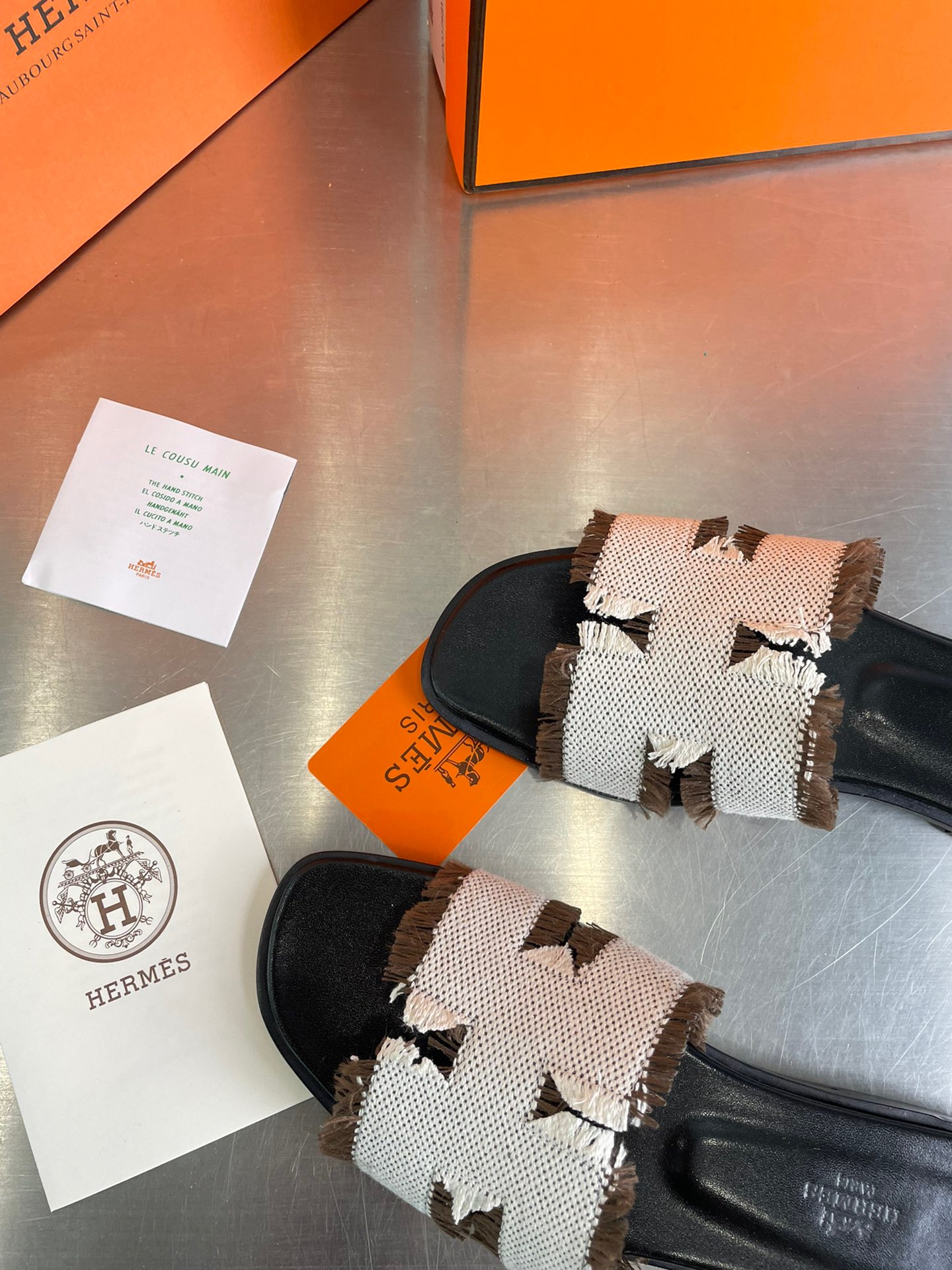HERMES Oran Slippers