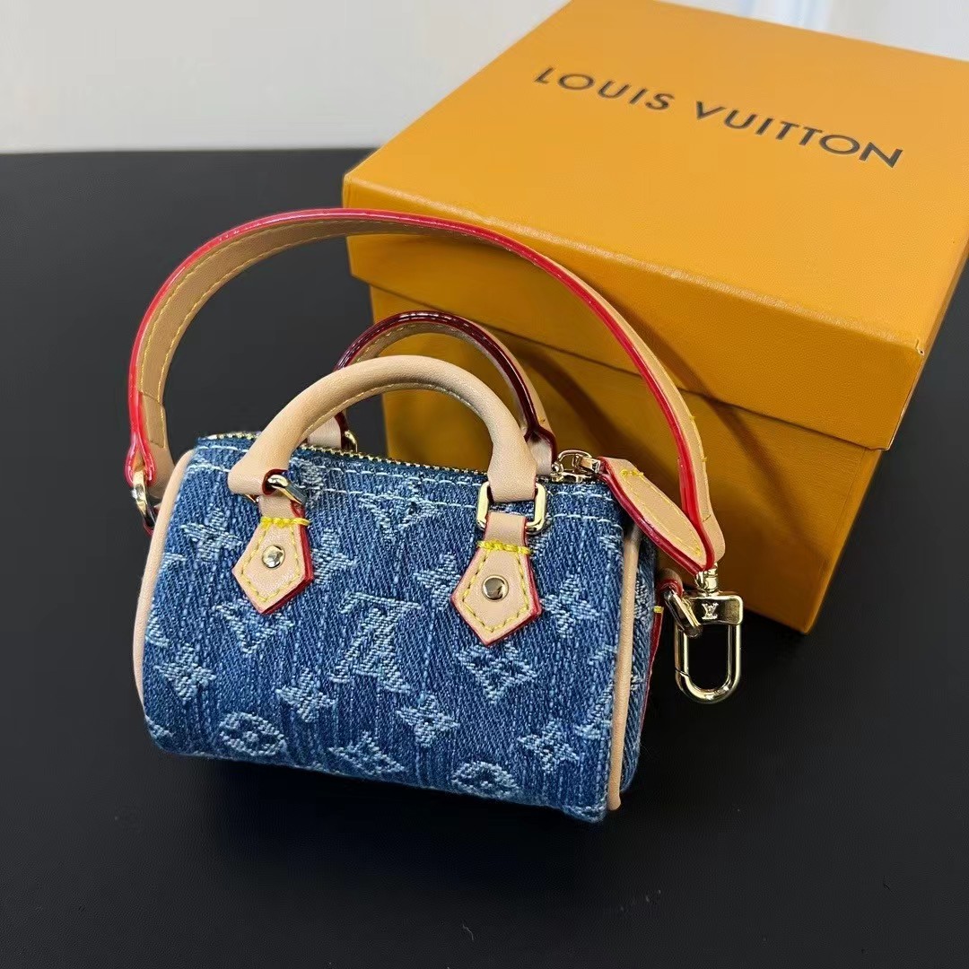 LV Mini Speed Denim Bag