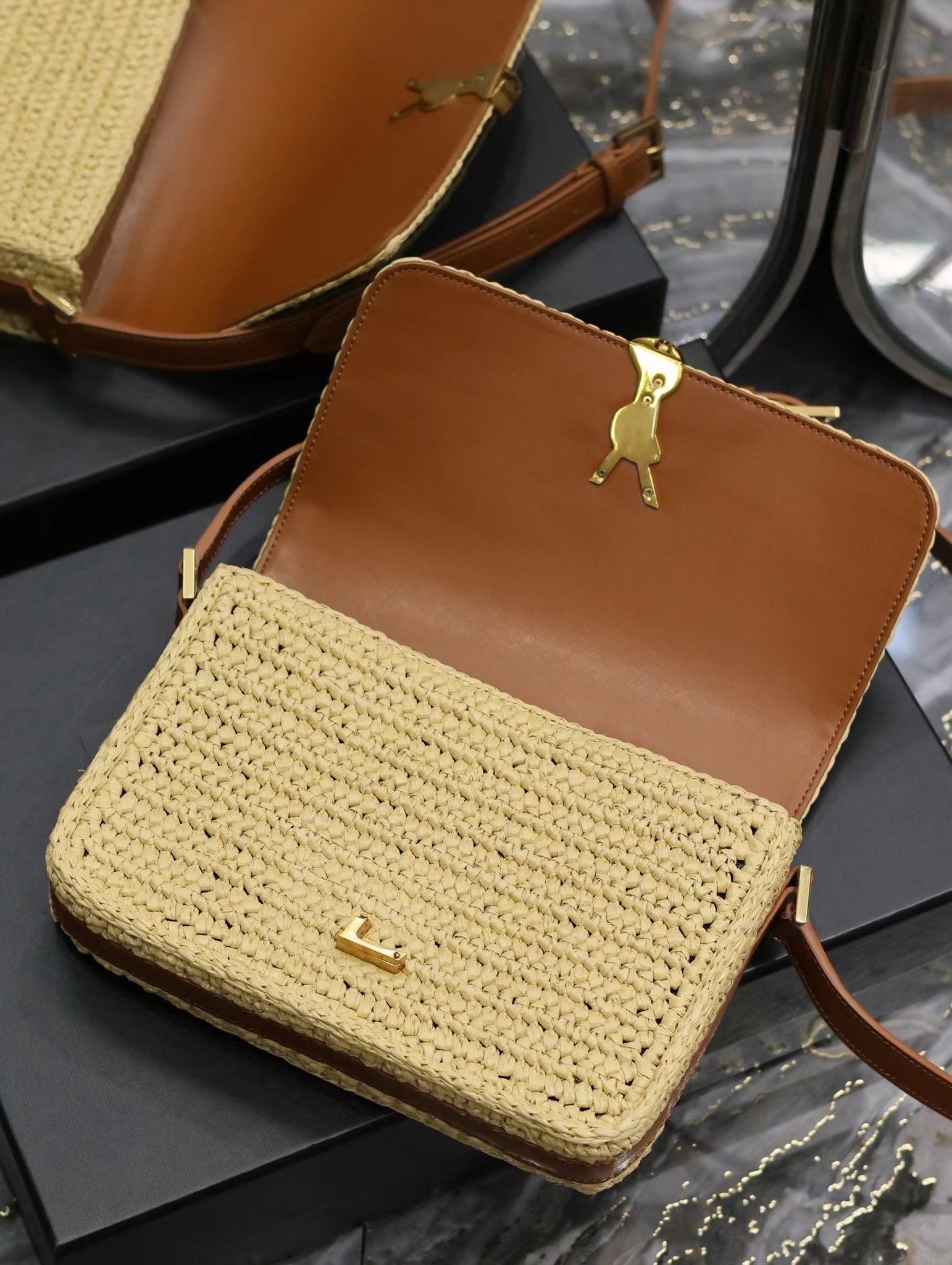 YSL Woven Handbag（best quality）