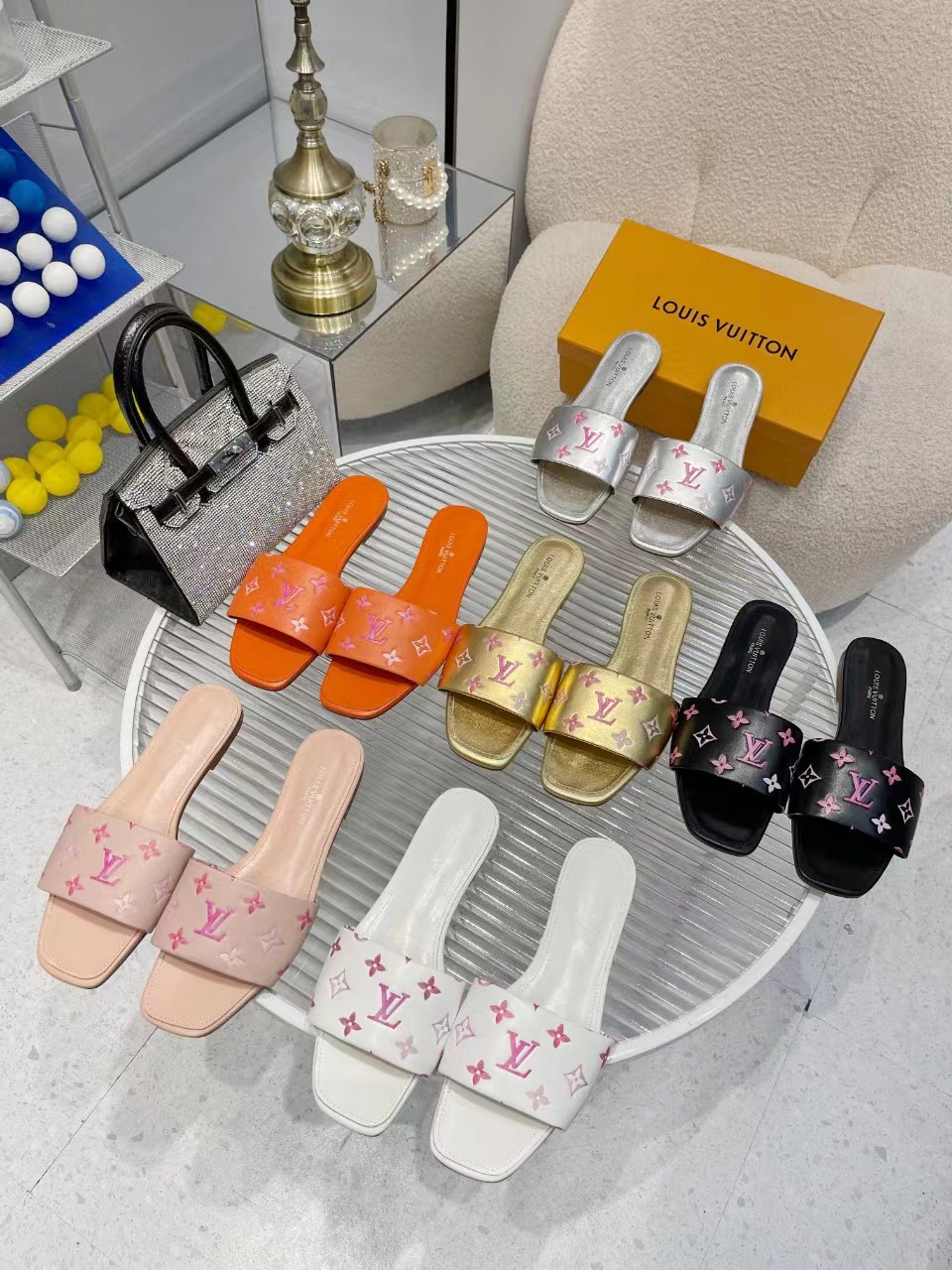 LV Slippers