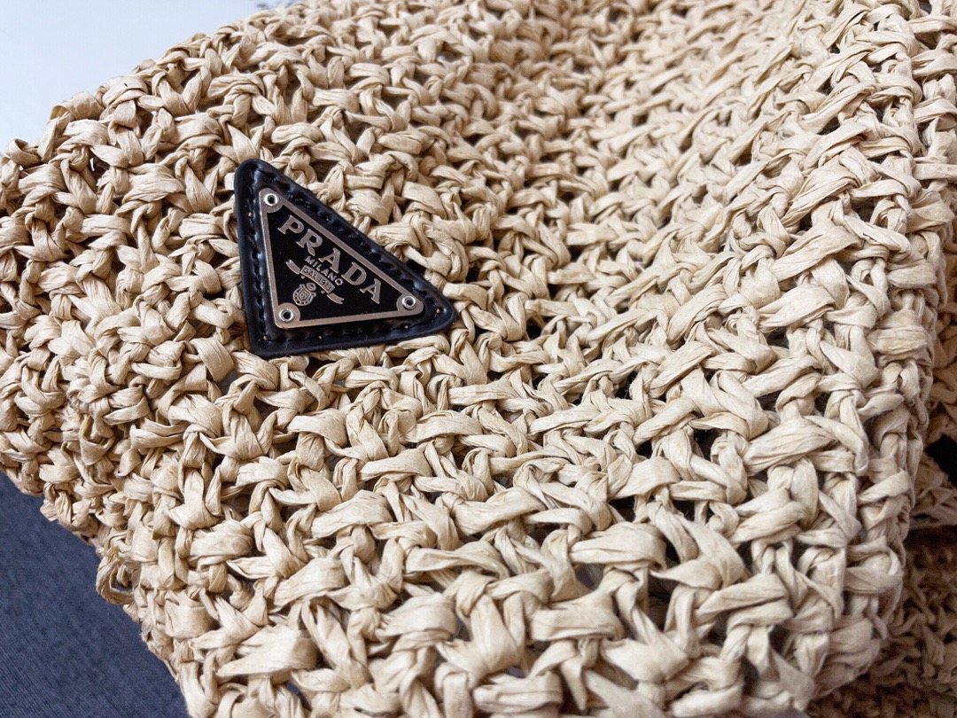 PRADA Straw Bag