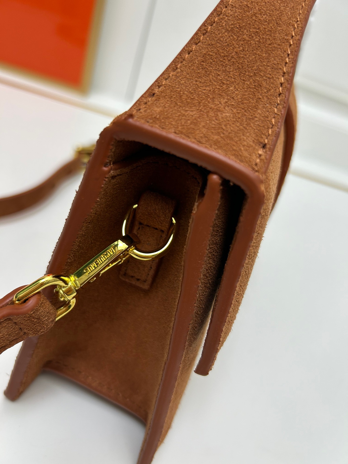 JACQUEMUS Suede Handbag