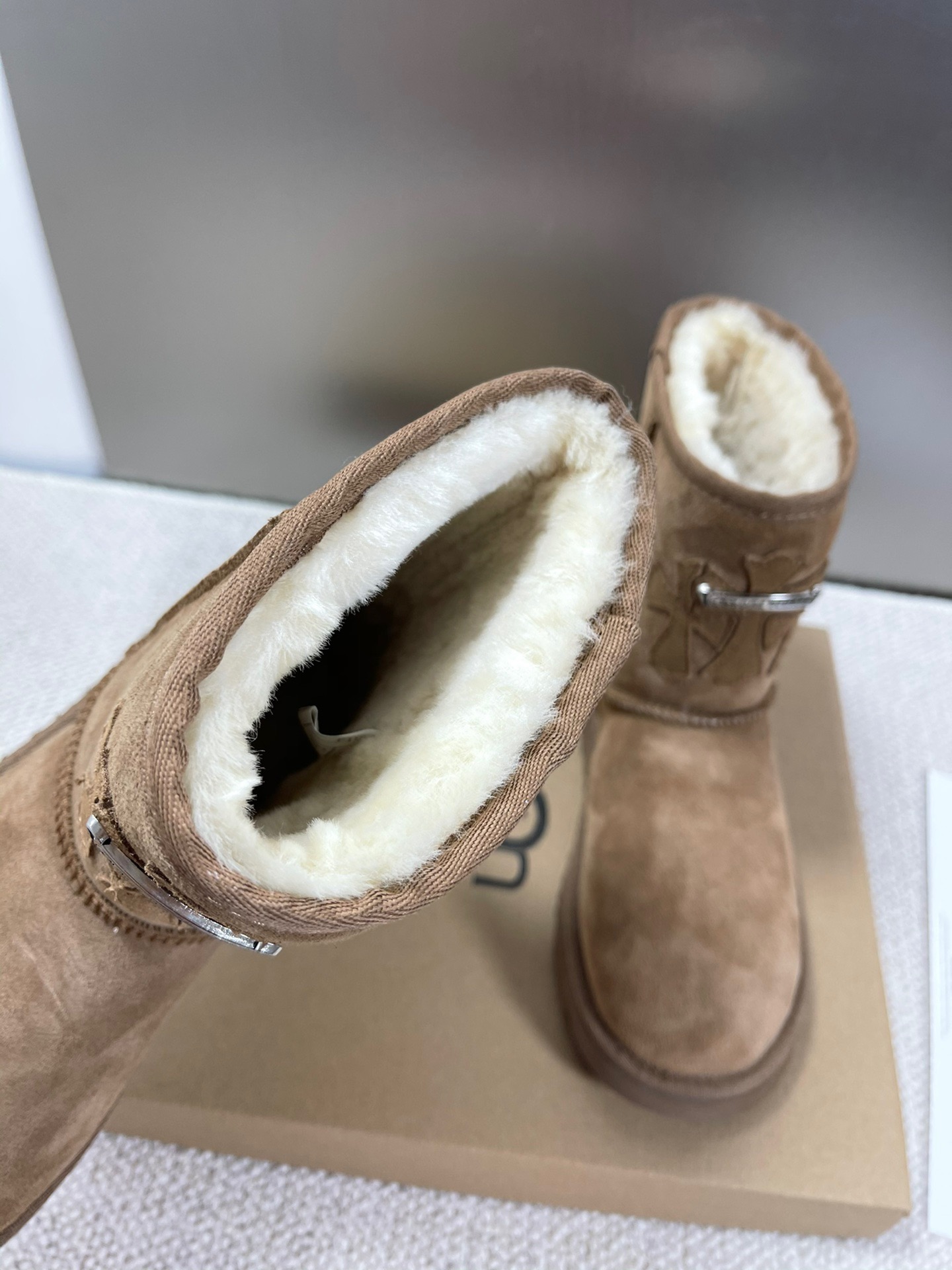 UGG Croheart co-branded snow boots
