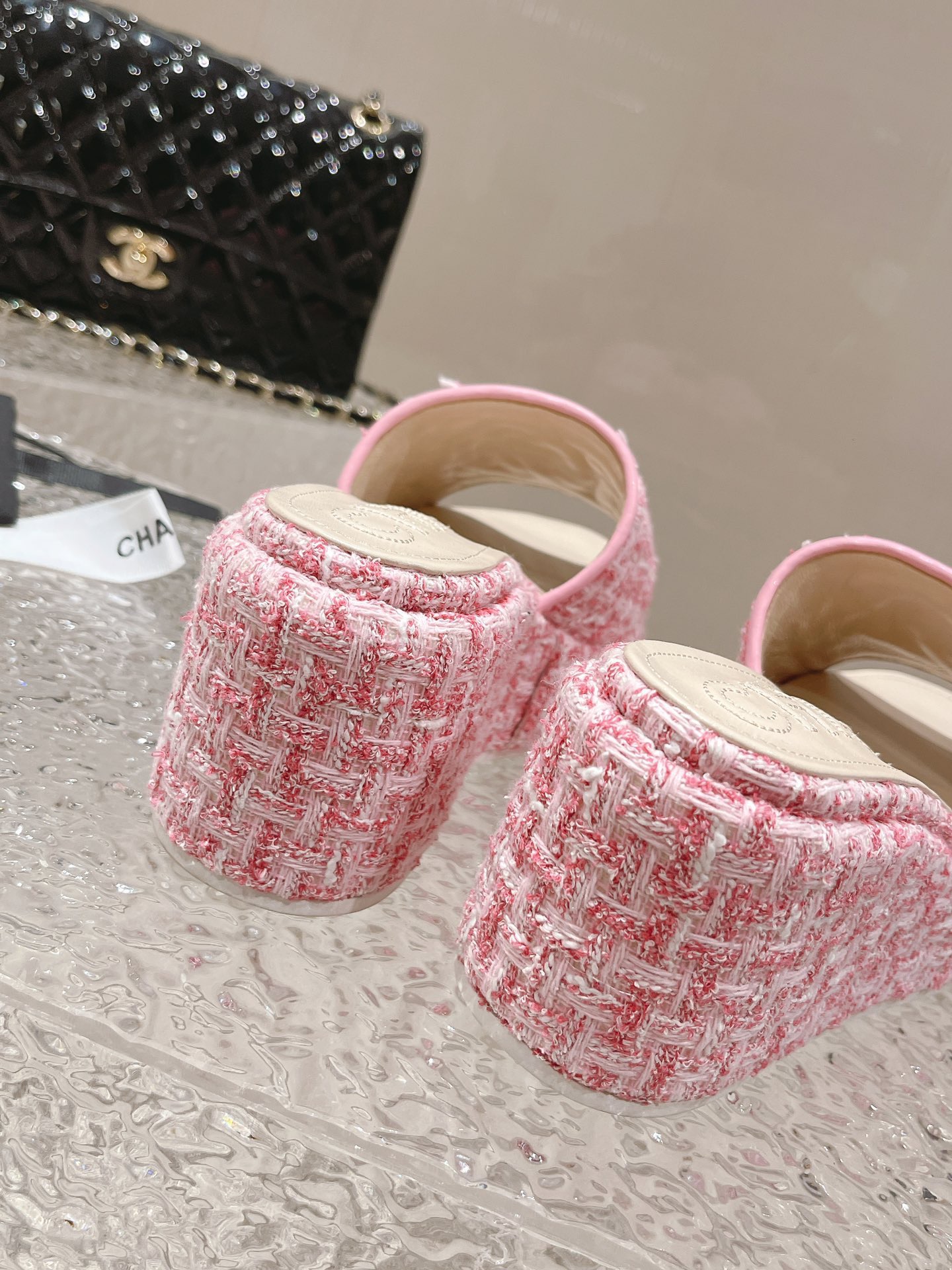 CHANEL Platform slippers