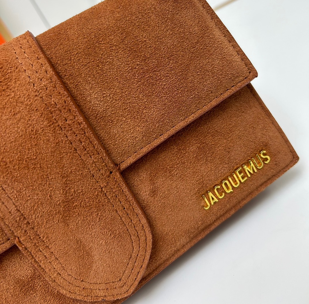 JACQUEMUS Suede Handbag