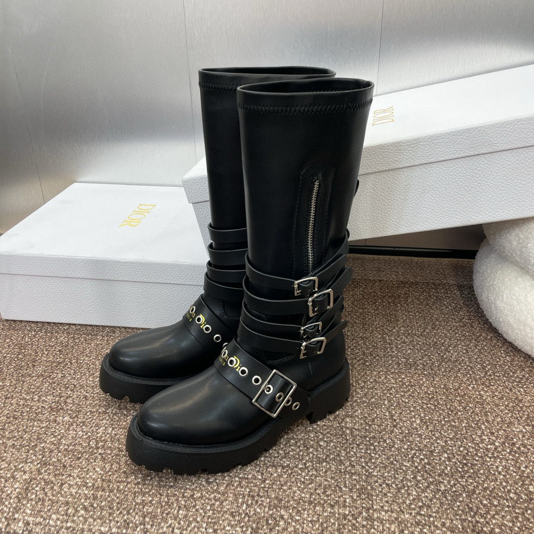 DIOR D-Major Punk Knight boots