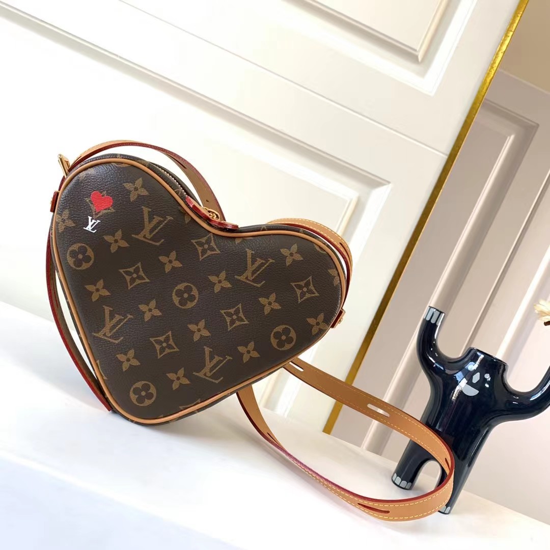LV Heart bag