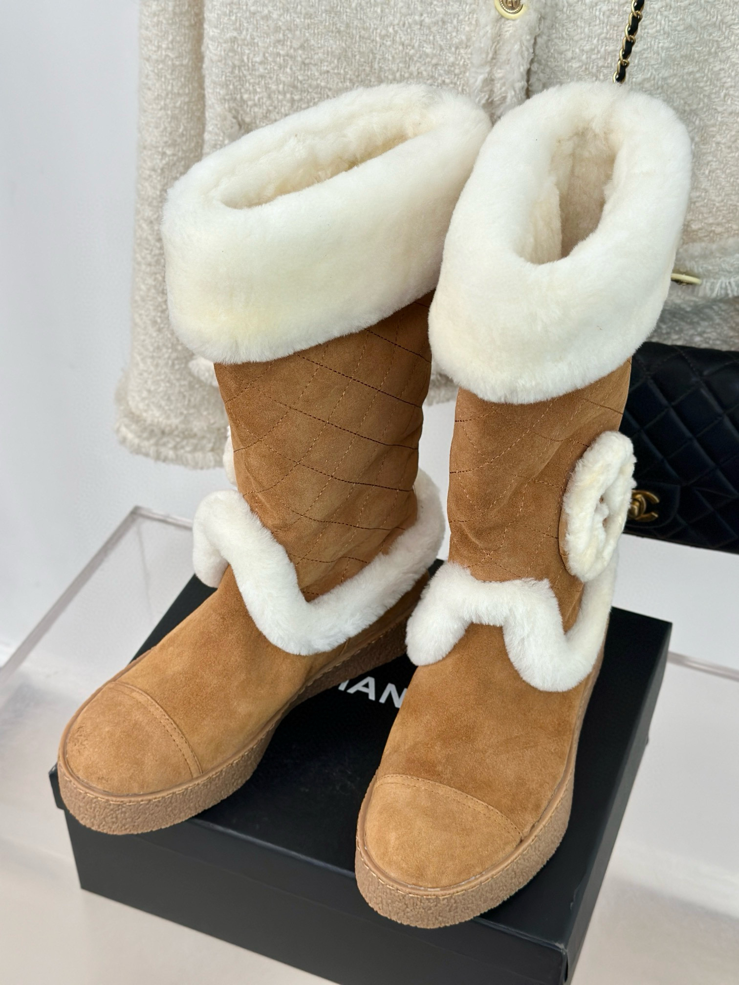 CHANEL Snow Boots