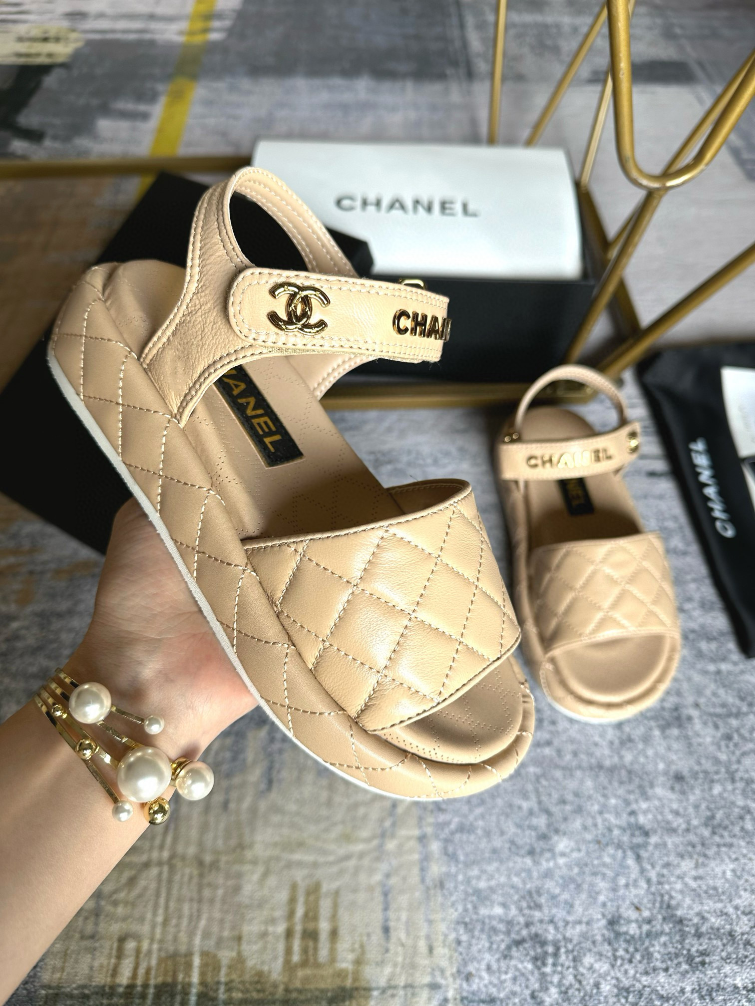 CHANEL Sandals