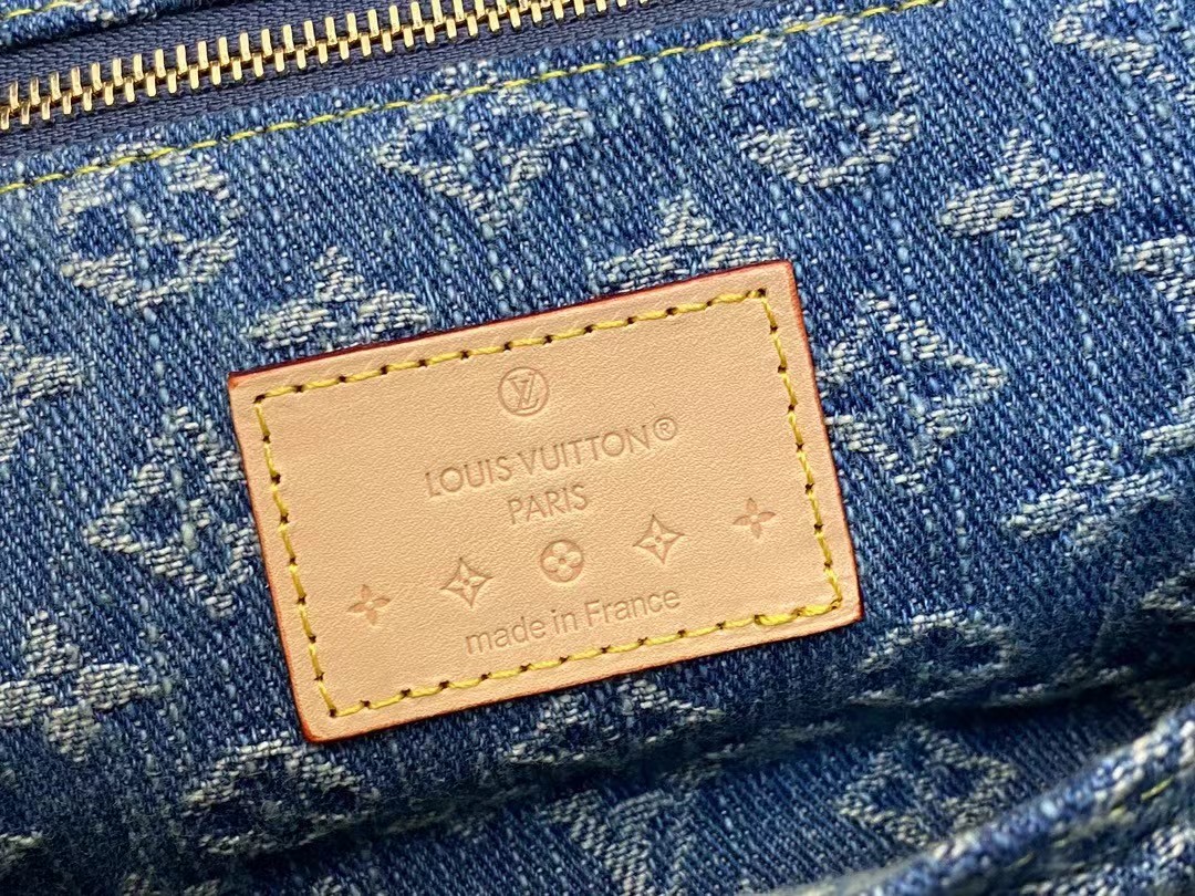 LV Pochette Denim Handbag