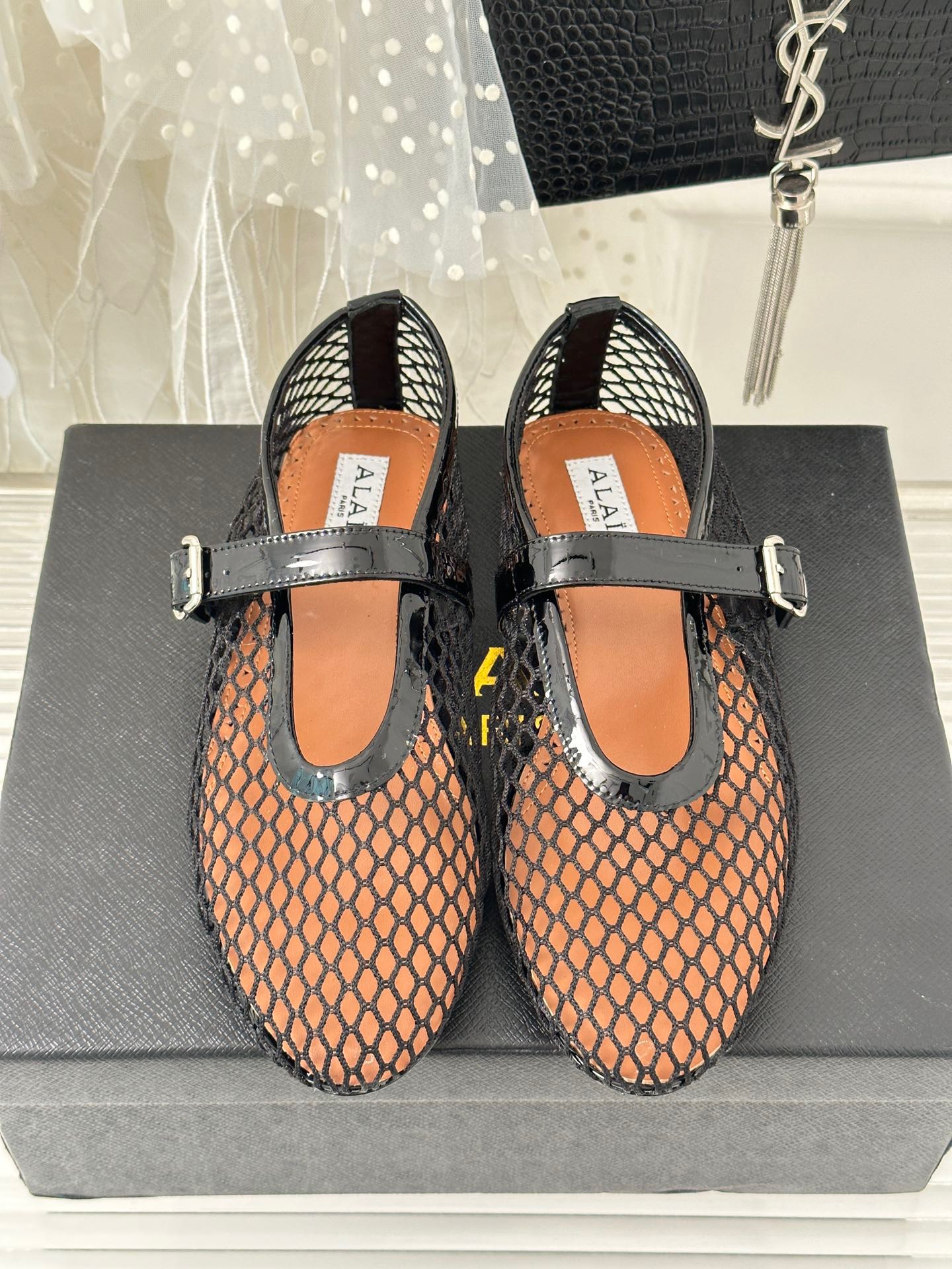 ALAIA Mary Jane shoes ballet shoes