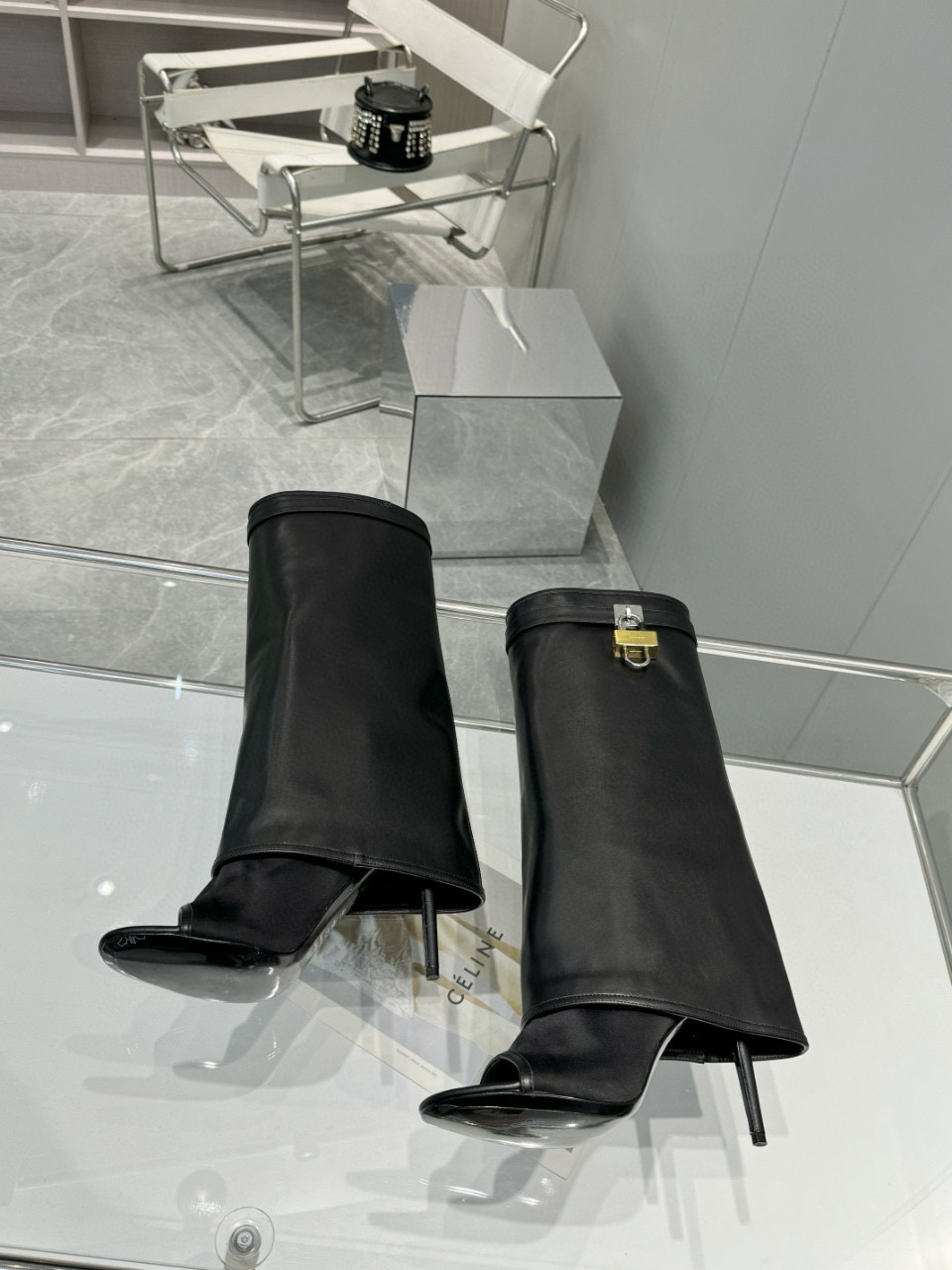 GIVENCHY Shark Stiletto Boots