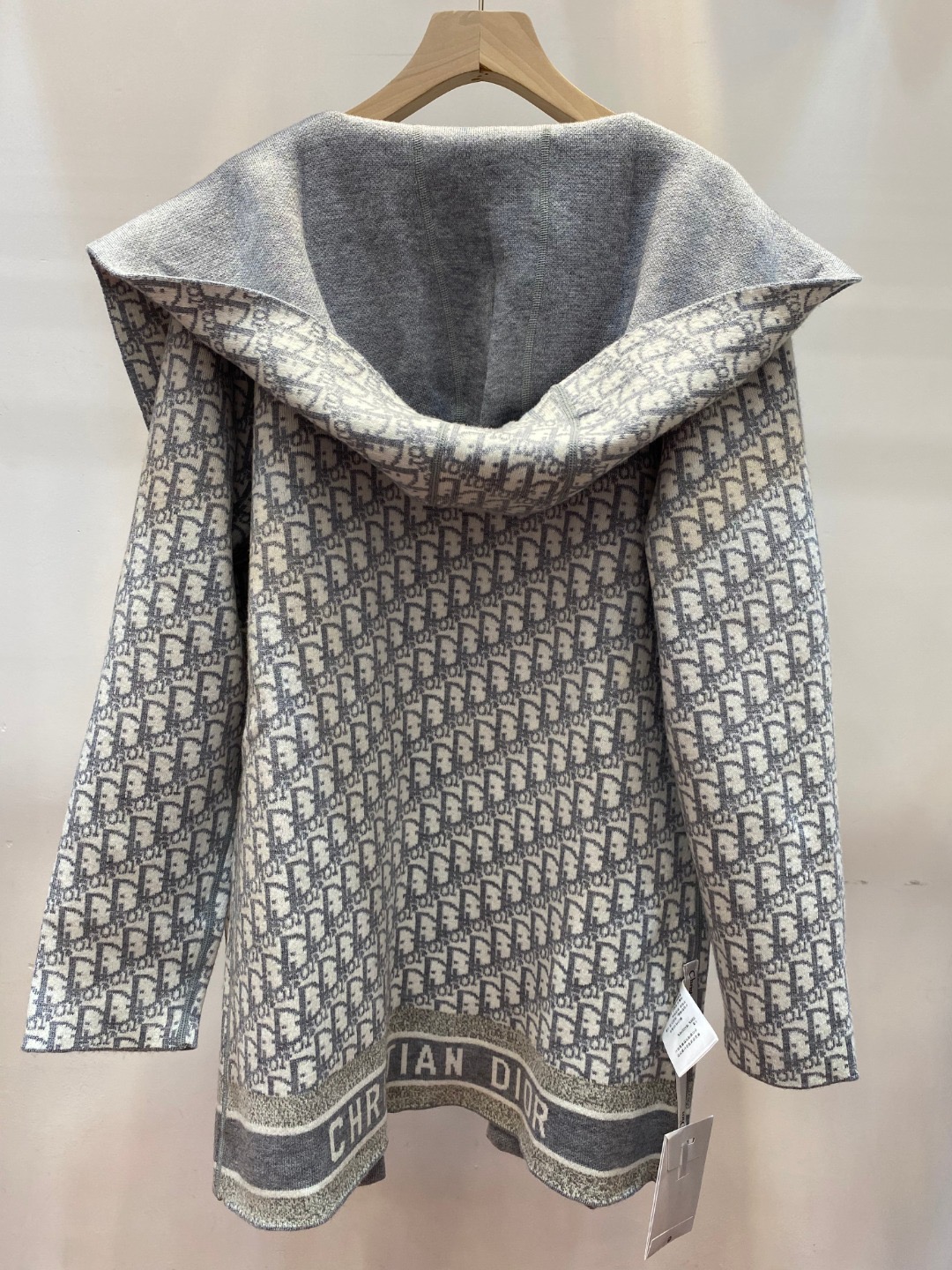 DIOR Hooded wool coat （reversible）