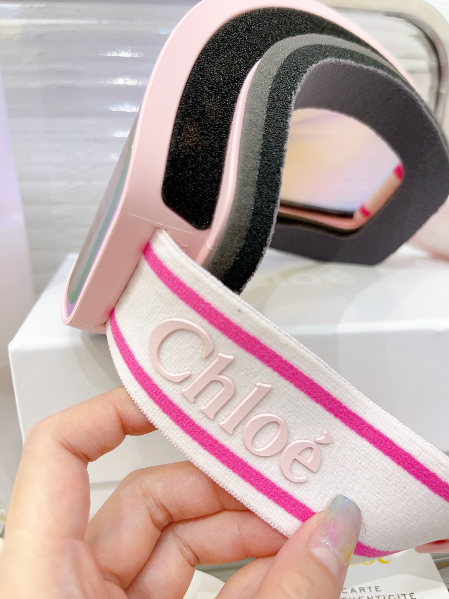 Chloe ski goggles