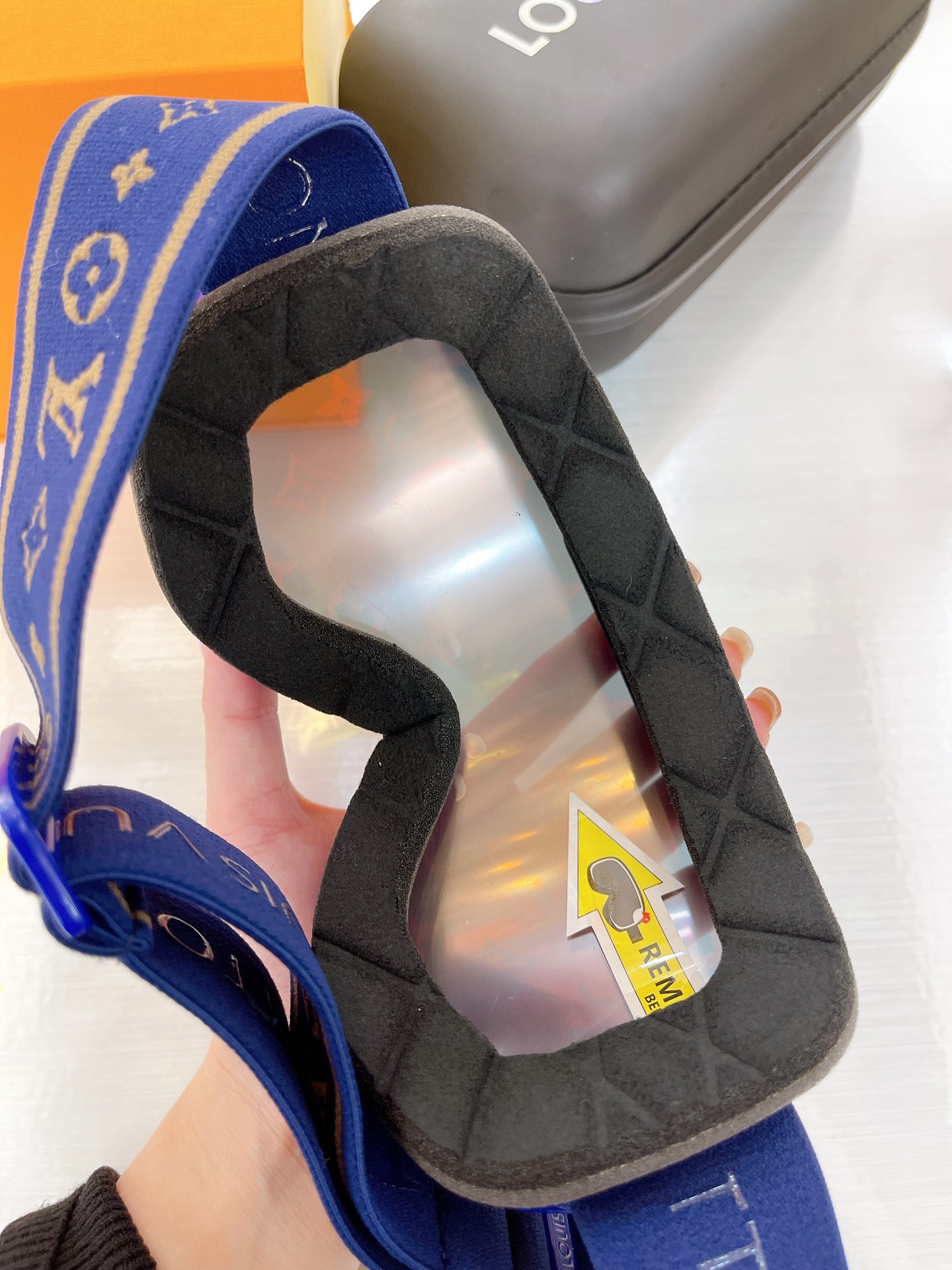 LV ski goggles