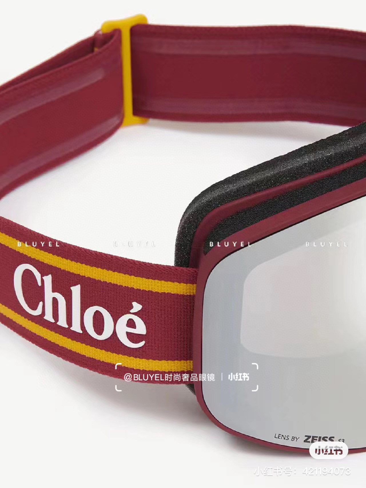 chloe ski goggles