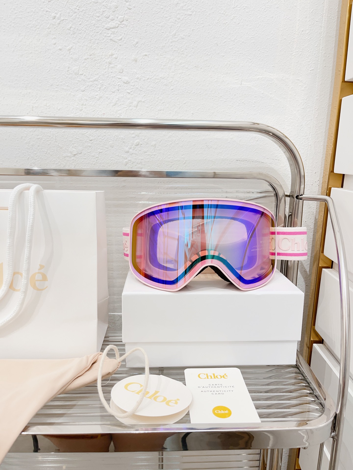 Chloe ski goggles