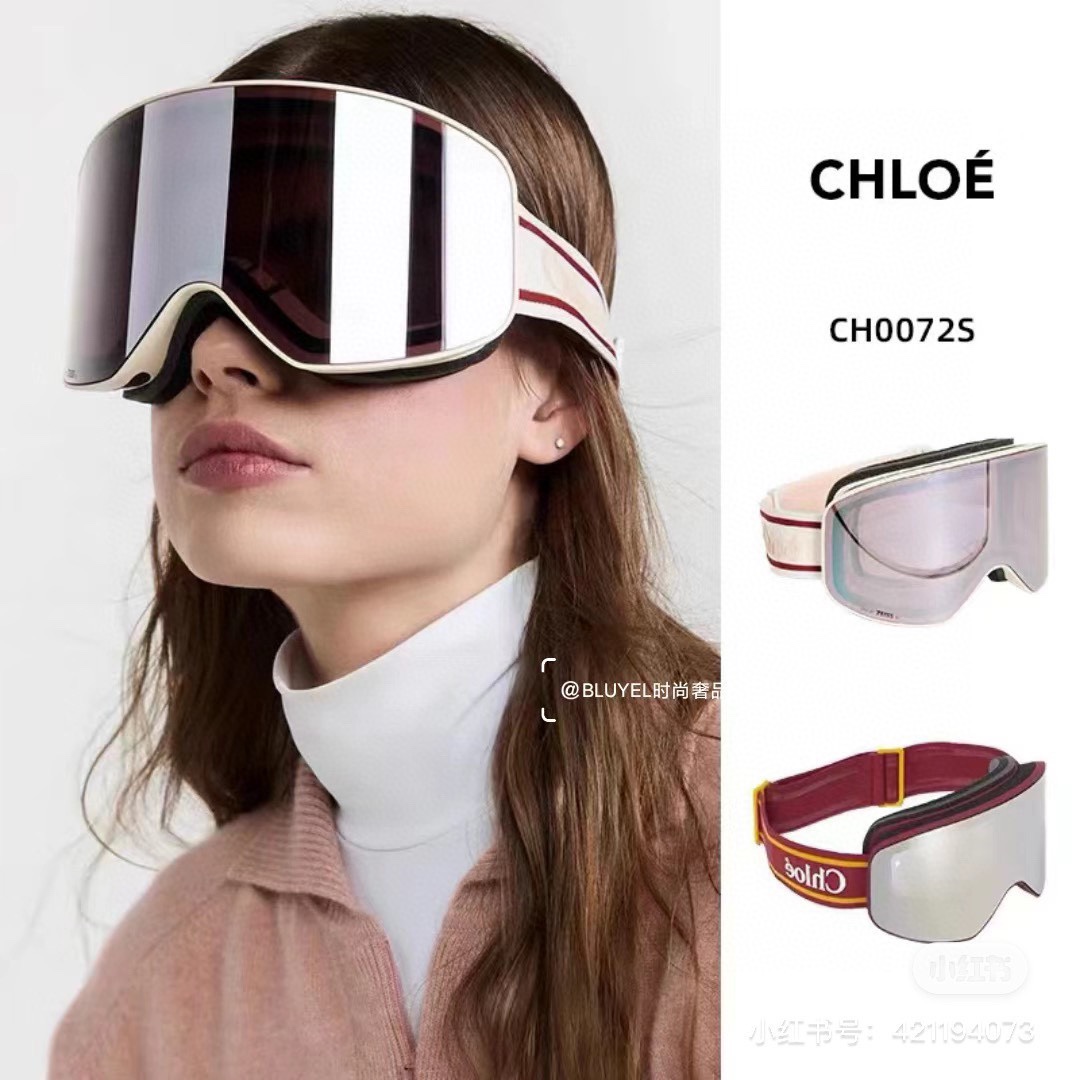 chloe ski goggles