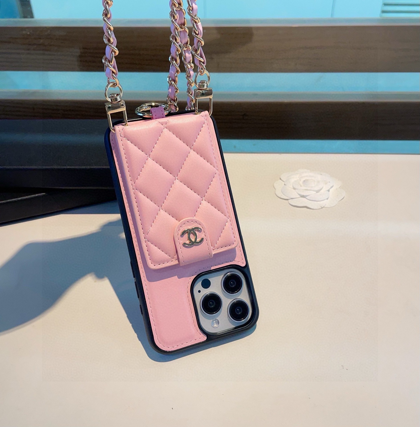chanel mobile phone case