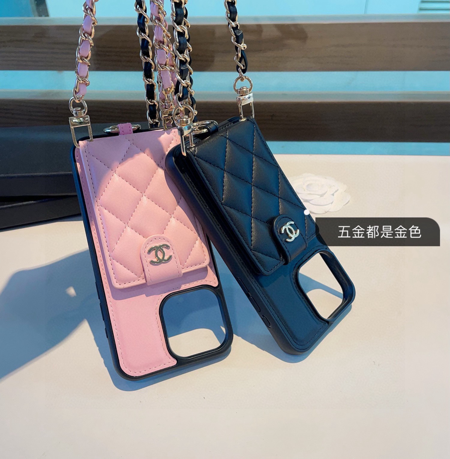 chanel mobile phone case