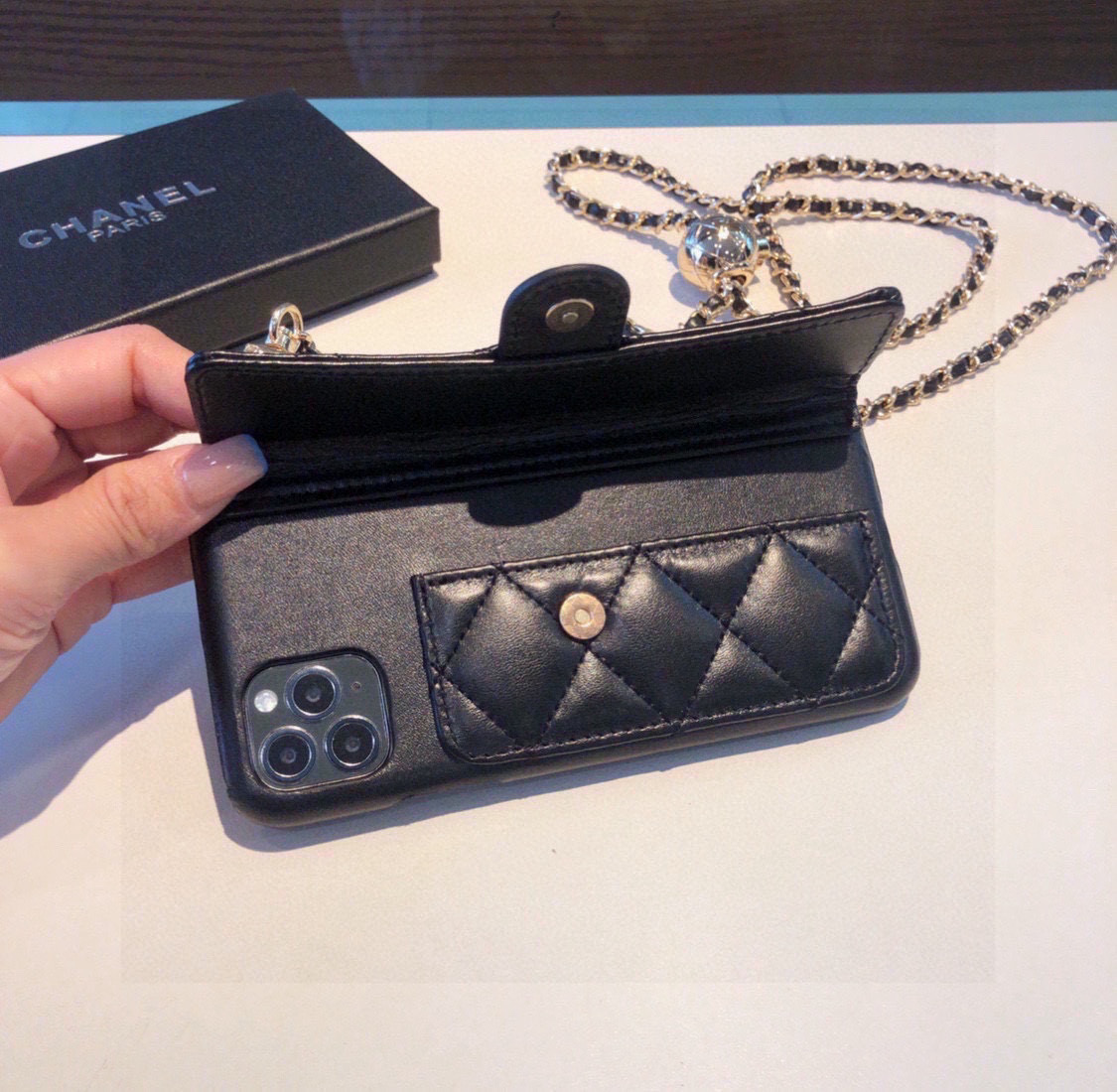 CHANEL mobile phone case