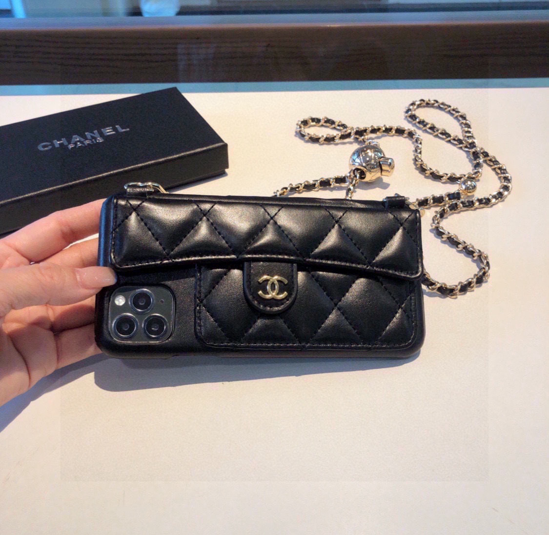 CHANEL mobile phone case