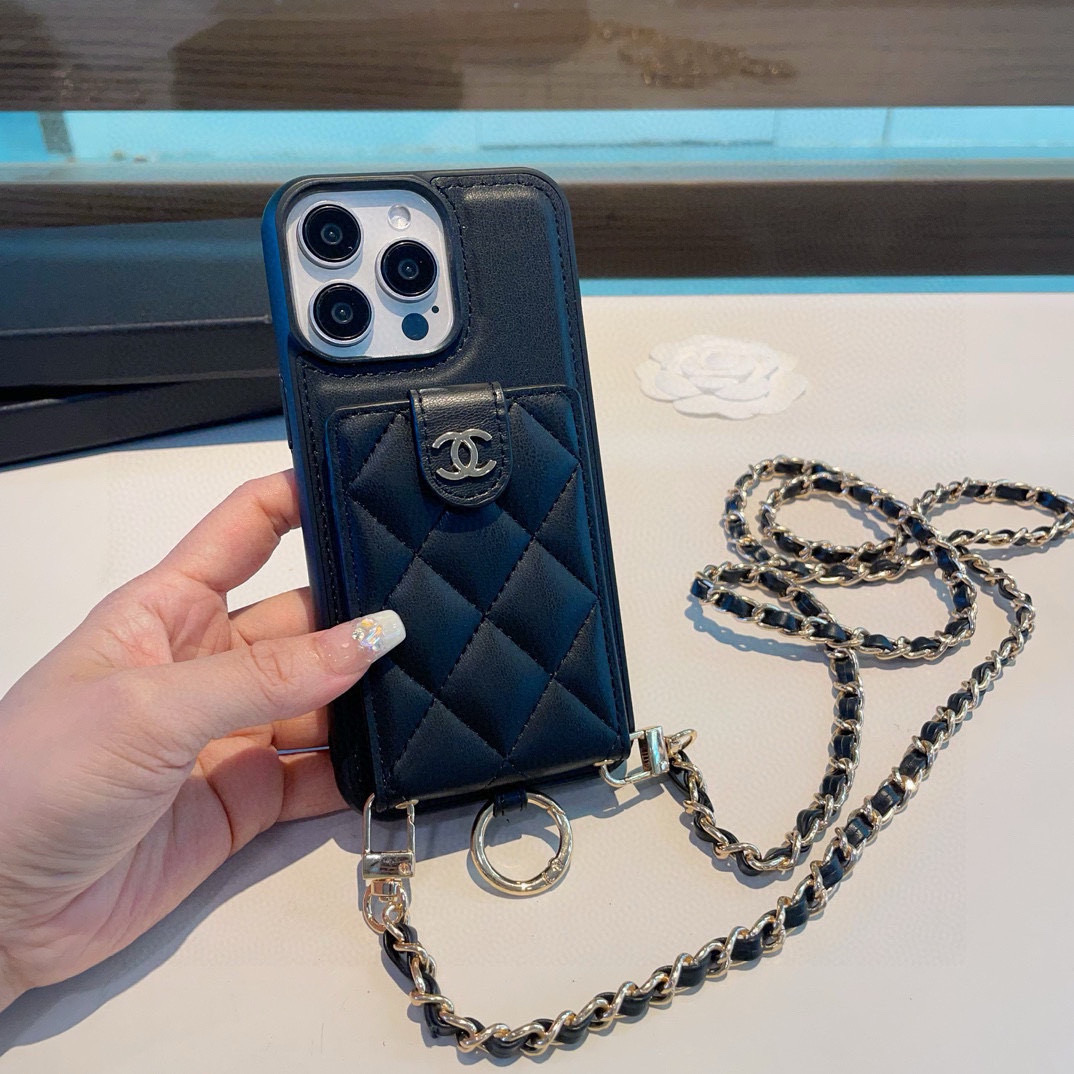 chanel mobile phone case