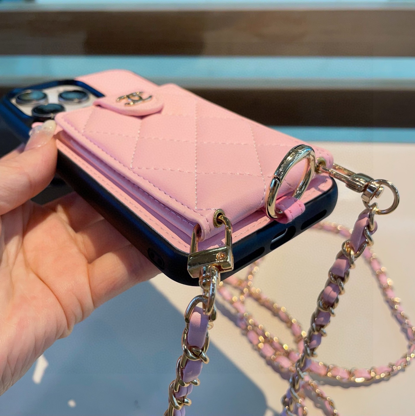 chanel mobile phone case