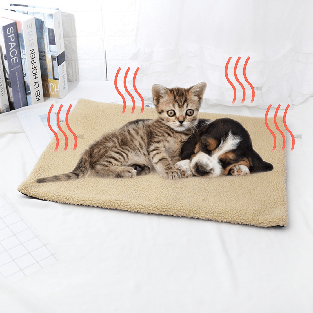 Self Heating Mat, Keep Your Pet Cozy & Comfy with Our Self-Heating Pet Mat - No Electricity Needed!