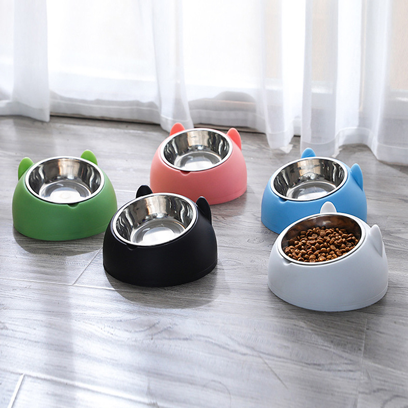 Premium Stainless Steel Cat & Dog Bowls - Non Slip Base for Food & Water - Perfect for Puppy & Cat Feeding!