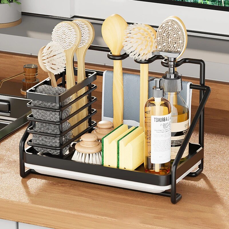 Tableware Holder Stainless Steel Chopstick Drying Rack Rustproof Spoon Knife Fork Storage Shelf Cutlery Storage Drainer