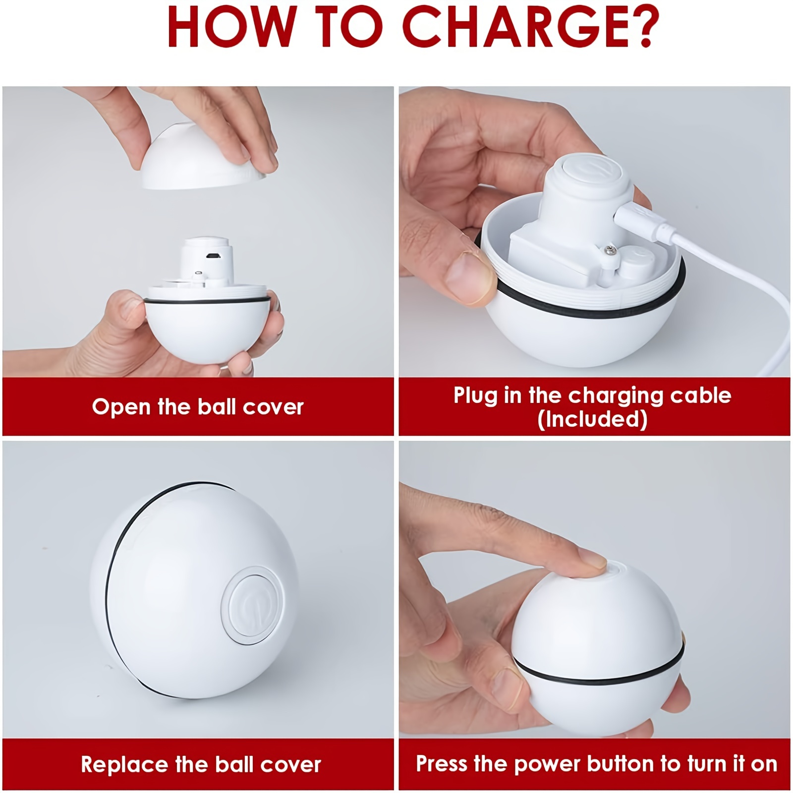 Smart Electric Cat Toy Ball - Relieves Boredom and Entertains Your Cat