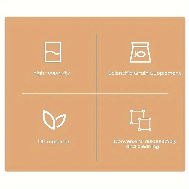 Cartoon Integrated Pet Feeder Automatic Water Fountain, Gravity Cat Food And Water Feeder Set Pet Supplies