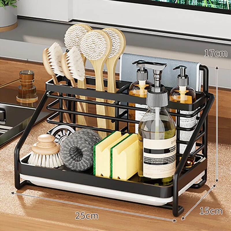 Tableware Holder Stainless Steel Chopstick Drying Rack Rustproof Spoon Knife Fork Storage Shelf Cutlery Storage Drainer