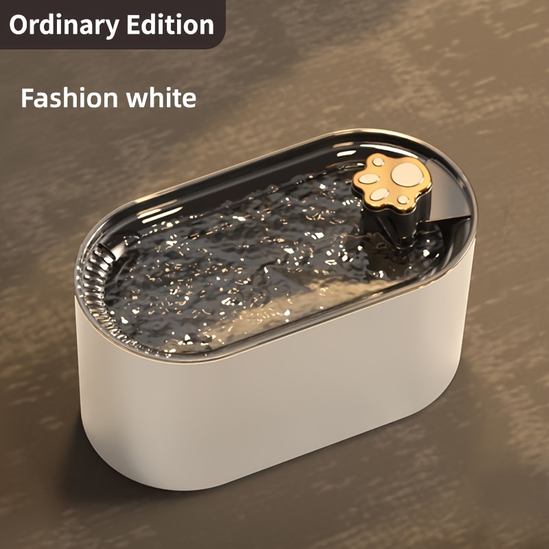USB Rechargeable Automatic Pet Water Fountain for Cats and Dogs - Circulating Water Dispenser for Indoor Drinking - Convenient and Hygienic