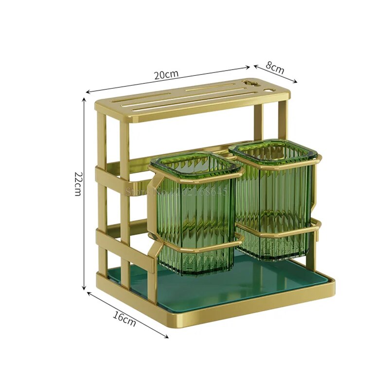 Kitchen Cutlery Organizer Multi-functional Kitchen Counter Storage Chopsticks Tableware Holder Basket Sponge Holder For Kitchen