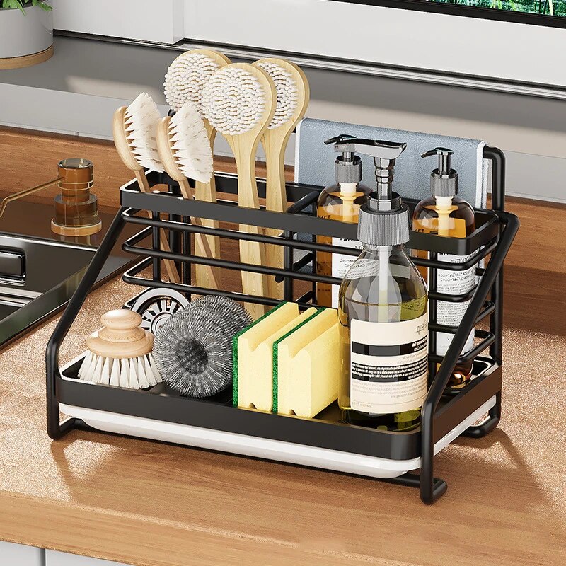 Tableware Holder Stainless Steel Chopstick Drying Rack Rustproof Spoon Knife Fork Storage Shelf Cutlery Storage Drainer