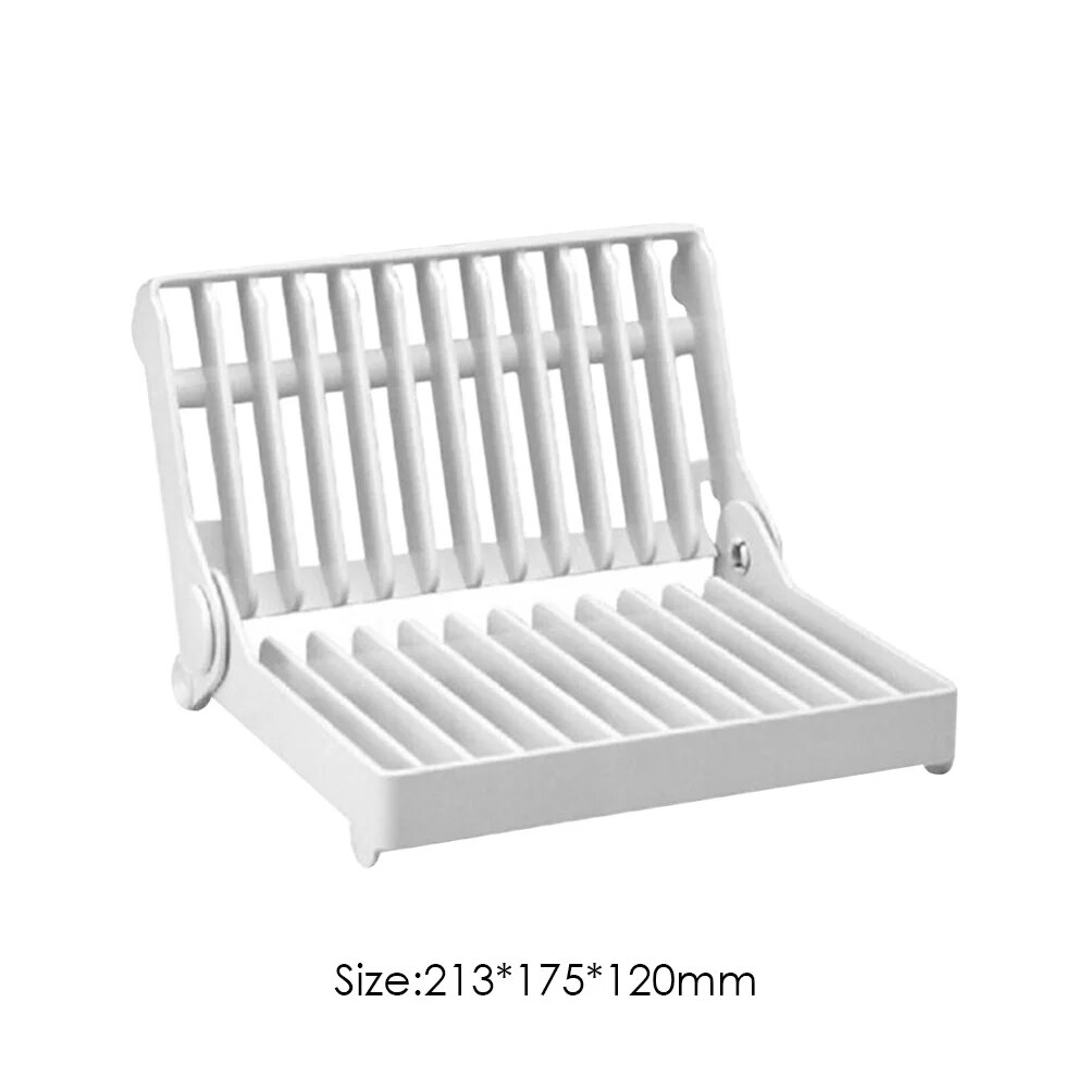 Dish Bowl Drainer Storage Rack Double-ayer Kitchen Sink Dish Drainer Drying Rack Organizer Household Counter Tableware Organizer