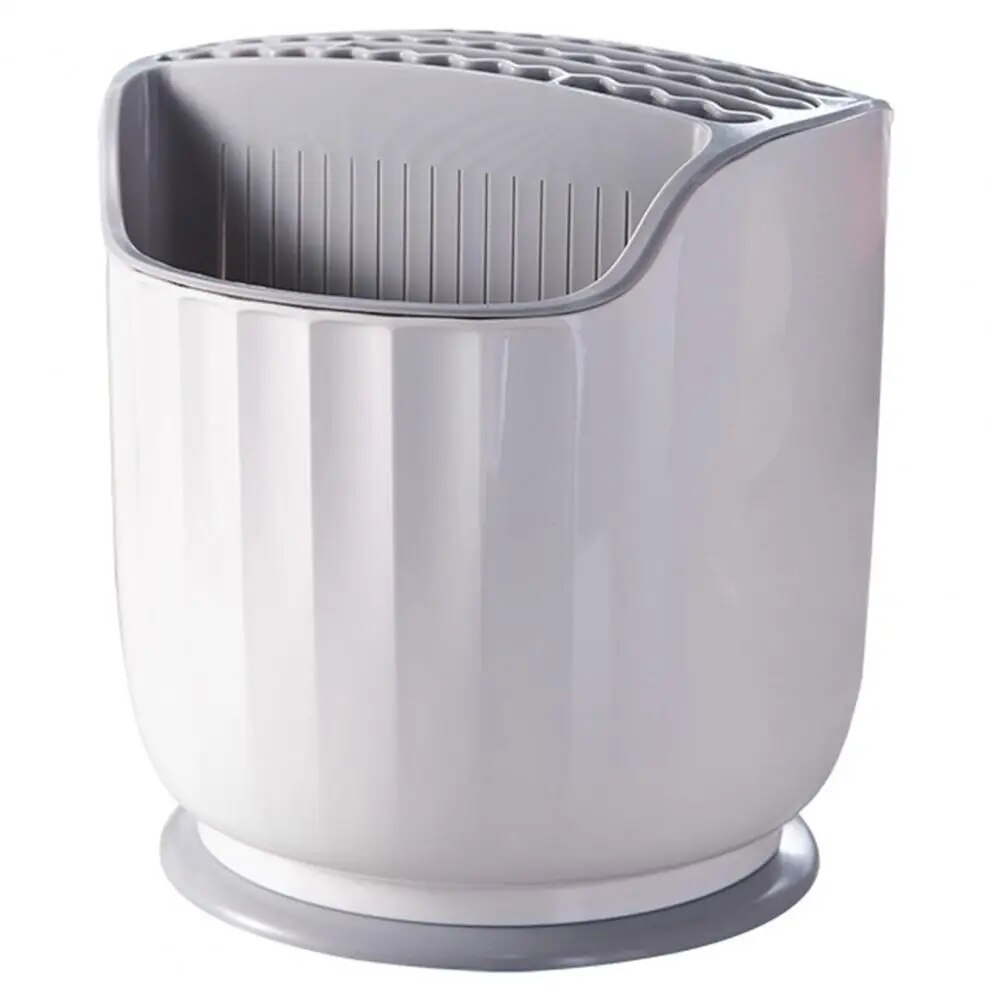 Kitchen Storage Cutlery Storage Holder Drainer Container Drying Rack Non Slip Tableware Knife Spoon Fork Organizer Box