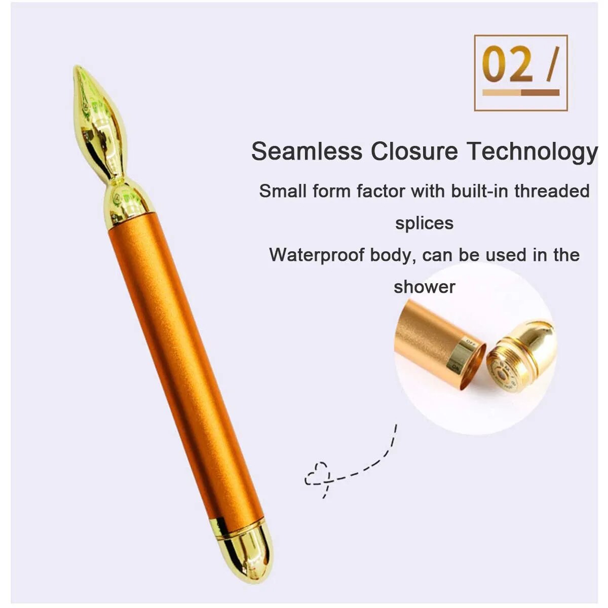 3D Roller Massager Teardrop Shape Thin Face Body Shaping Relaxation Lifting Wrinkle Remover Facial Massage Relaxation Tool