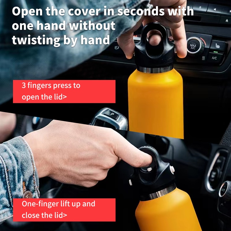 RevoMax 350/500/750/1000ml Double Wall Stainles Steel Water Bottle Thermos Bottle Keep Hot and Cold Insulated Vacuum Flask