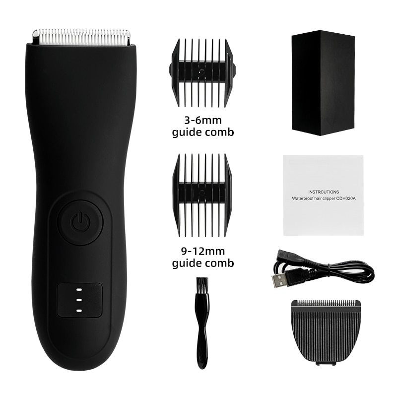 Mens Body Hair Trimmer for Men Balls Women Lady Shaver Hair Removal Bikini Trimmer Groin & Body Shaver Groomer Arm Beard Razor