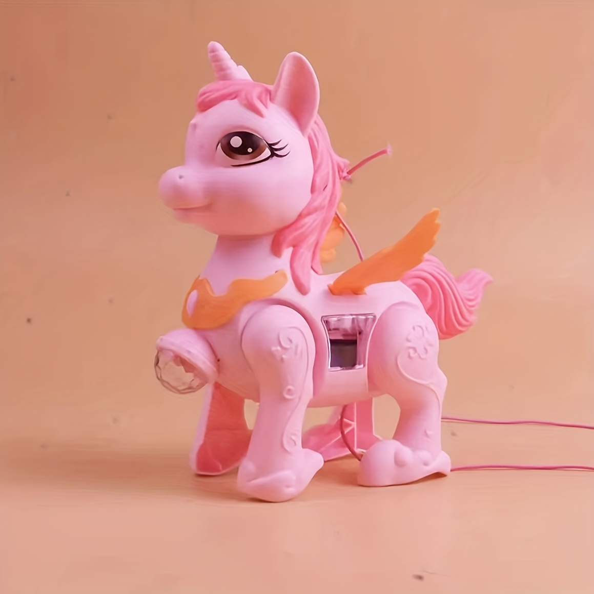 Children's Toy Electric Lights Music Cartoon Pony Rope Pony Toys Boy And Girl Baby Gift
