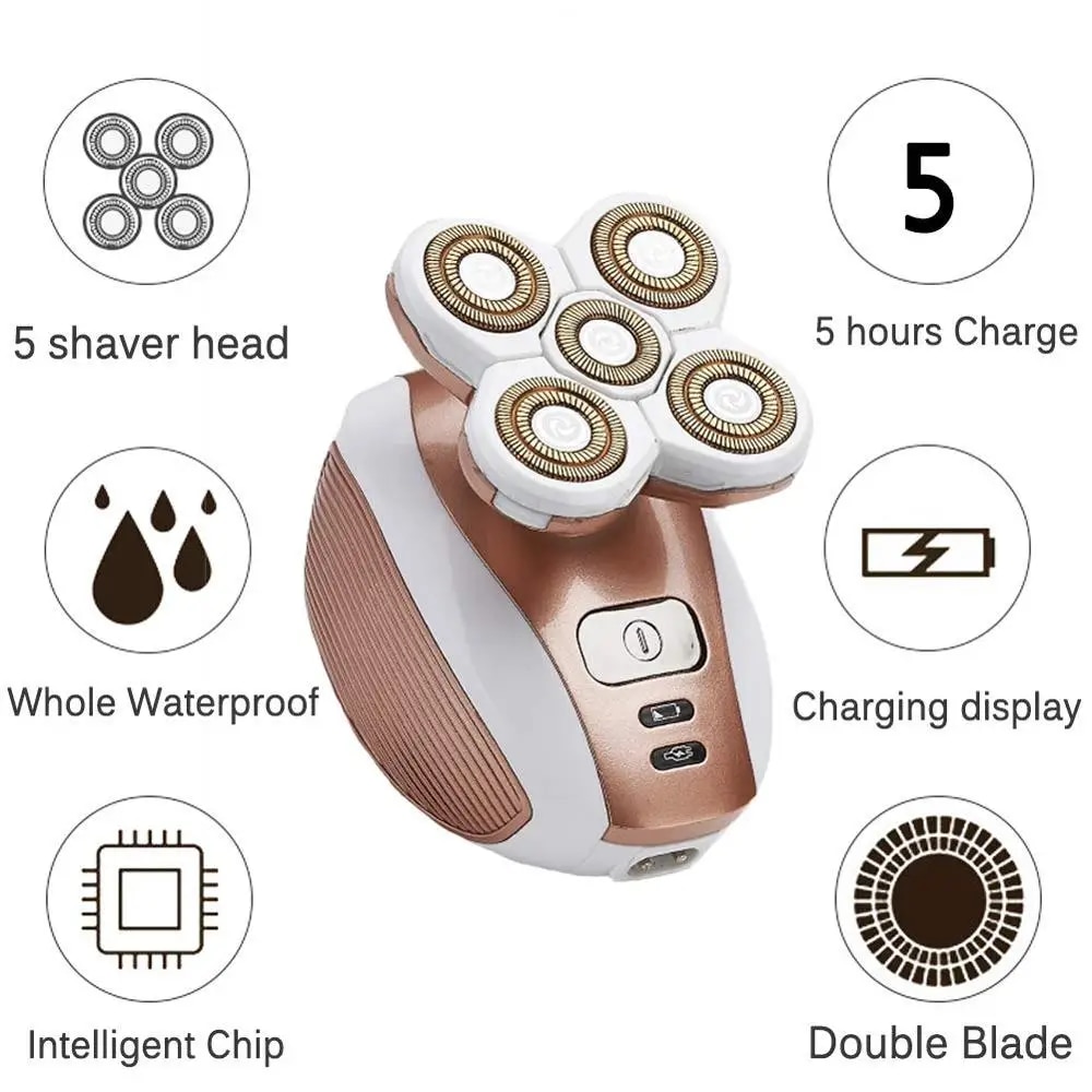 Painless Electric Shaver For Women Legs Rechargeable Hair Removal Female Shaving Machine Underarm Lady Electric Razor For Body