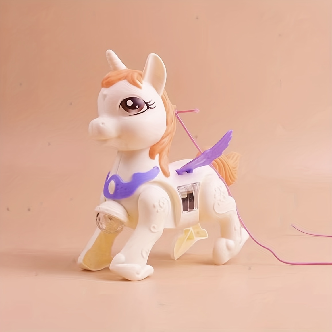 Children's Toy Electric Lights Music Cartoon Pony Rope Pony Toys Boy And Girl Baby Gift
