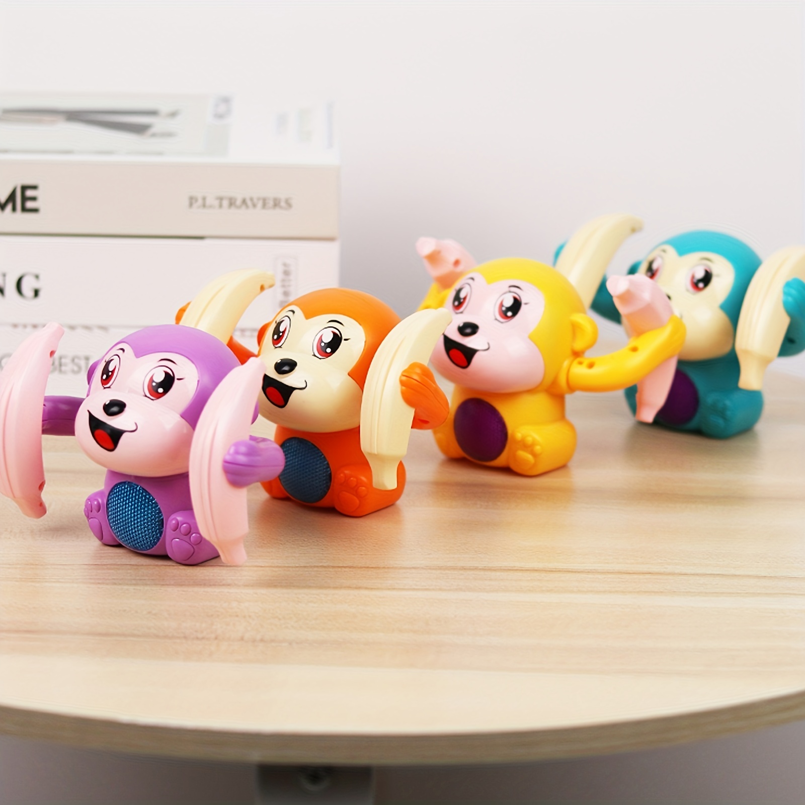 Remote Control Monkey Toys With Sounds Movable For Babies, Early Childhood Education For Children Boys Girls Christmas Gift