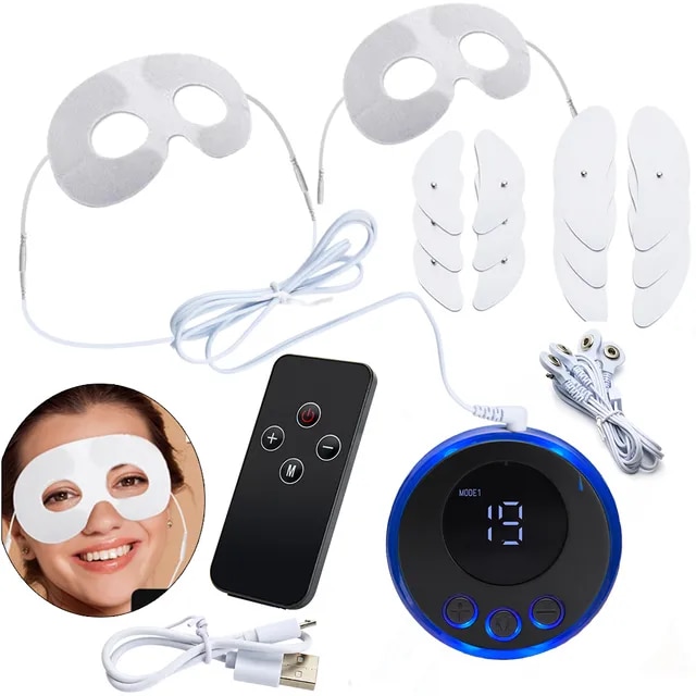 Facial Massager Current Muscle Stimulator Facial Lifting Eye Beauty Devic Neck Face Lift Skin Tightening Anti-Wrinkle