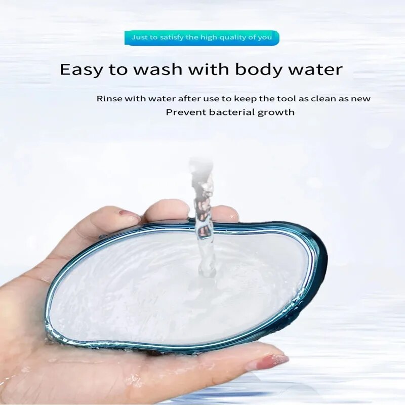 Upgraded New Crystal Hair Remover Nano Glass Sand Hair Remover Safe Painless Sand Hair Removal