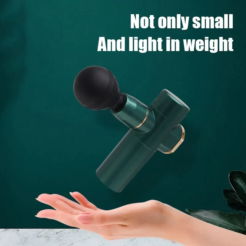 Mini Vibrating Electric Fascia Gun Muscle Relaxation Massage Electric Fitness Massage Equipment