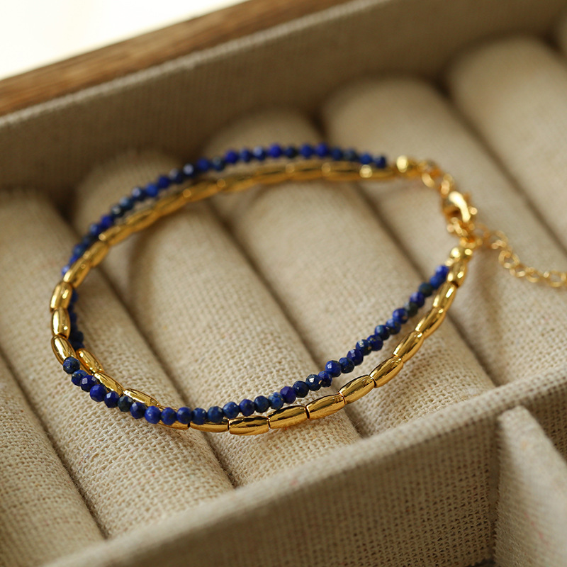 Pearl Double Layer Color Bracelet